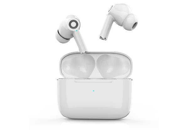 Wireless Bluetooth 5.0 White Stereo Earbuds
