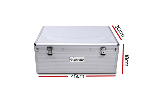 Embellir 500 CD DVD Discs Storage Case