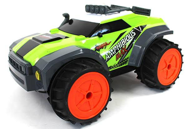 $49.99 for a Remote Control Amphibious Racing Car (value $129.90)