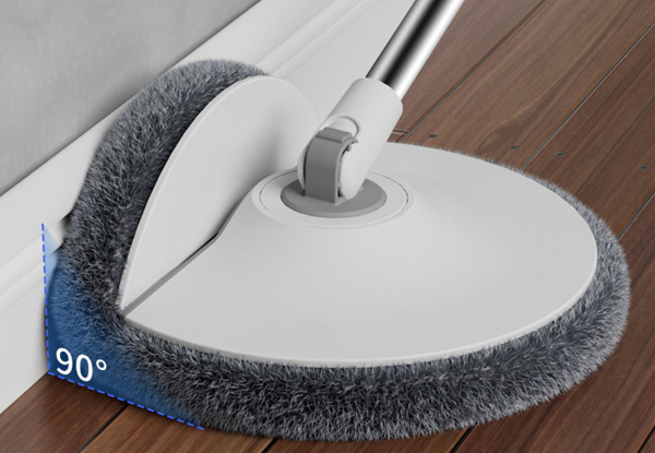 360-Degree Rotatable Mop with Four Mop Towels