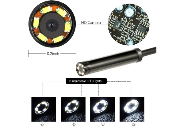 Endoscope Camera with Light
