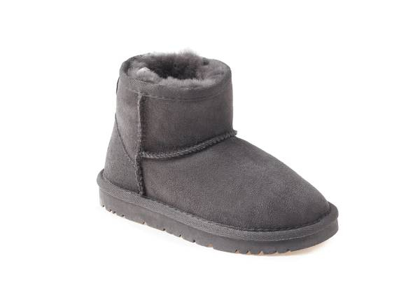 Ozwear Ugg Kids Water-Resistant Mini Boots - Six Sizes & Four Colours Available