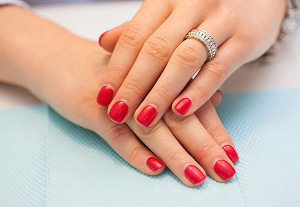 Manicure with Normal Nail Polish - Option to Upgrade to a Gel Polish