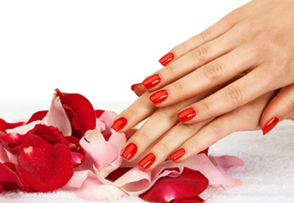 Gel Manicure or Full Set of Acrylic Nails