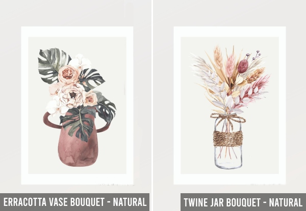 Home Decor Floral A3 Print by Lola & George - 10 Options Available