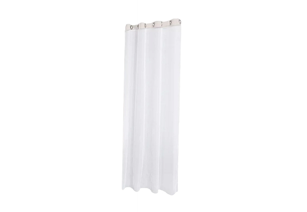 Two-Panel Outdoor Sheer Patio Curtain - Available in Three Sizes & Option for Four-Panel