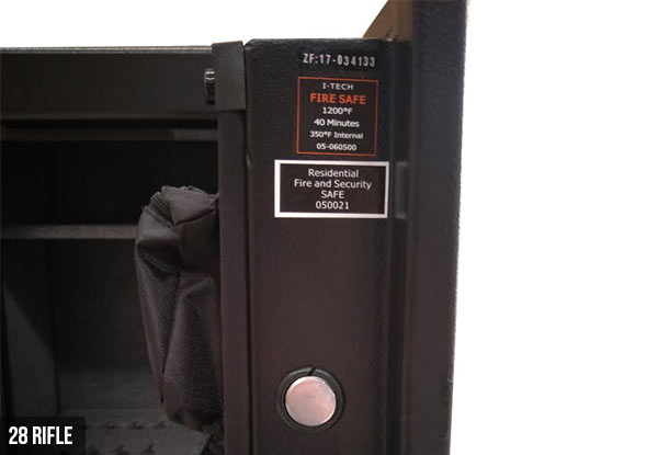 Heavy Duty Fire Proof Gun Rifle Locker Safe - Options to Hold 10 or 28 Rifles