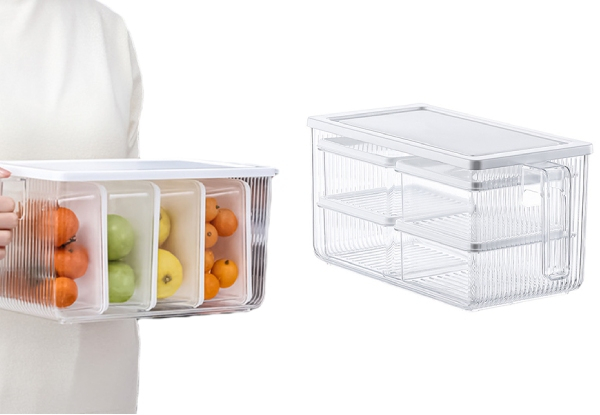 Set of Five Refrigerator Containers