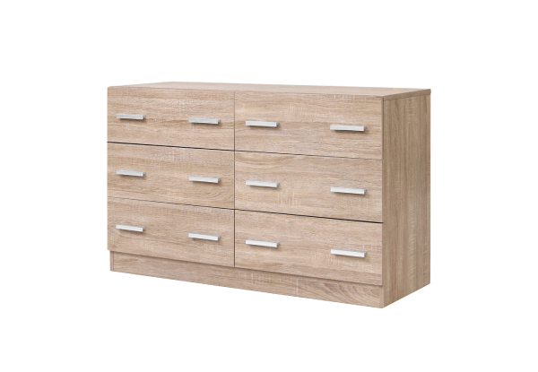 Artiss Six-Drawer Chest Cabinet