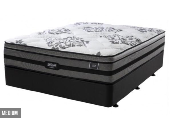 BeautyRest Albertine Mattress & Base - Medium or Plush Mattresses & Seven Sizes Availale