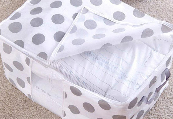 Two-Pack Blanket Storage Bag - Option for Four with Free Delivery