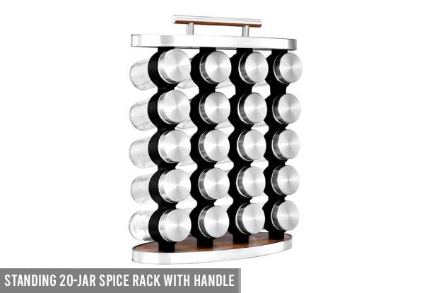 Spice Jar & Storage Set Range - Four Options Available