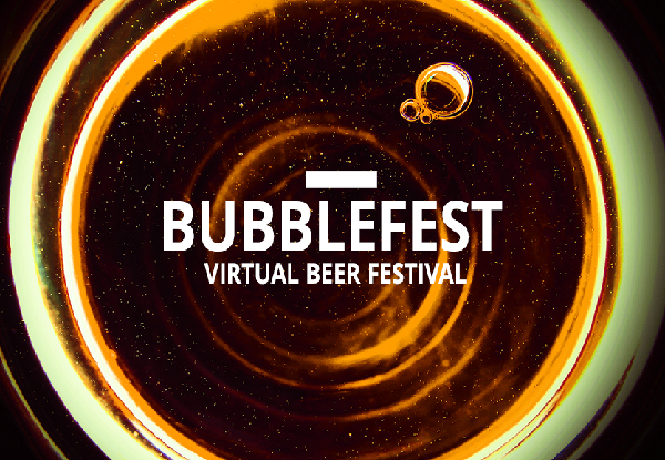 One Adult Entry to Bubblefest incl. 10 Craft Beers Shipped to You - Virtual Event on 24th October 2020