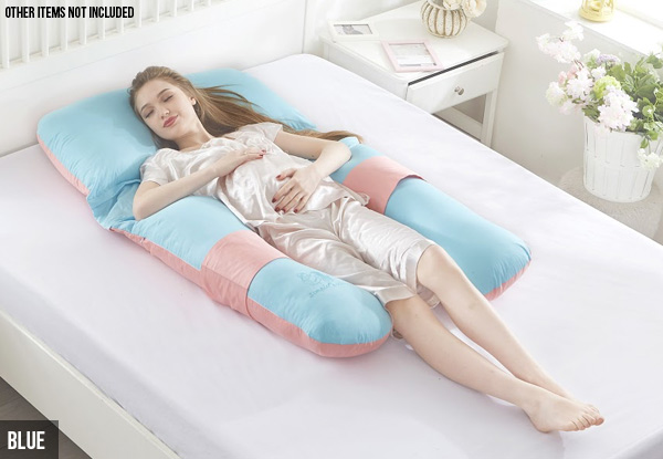 Full-Body Maternity Pillow - Three Colours Available