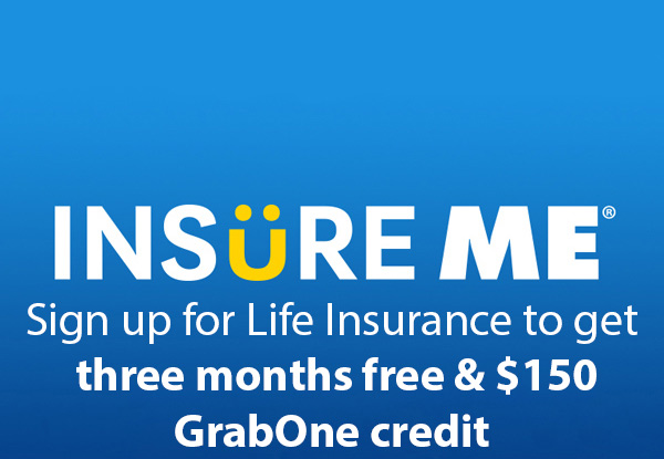 Sign Up for Life Insurance with Insure Me & Get Three Months Free & $150 GrabOne Credit