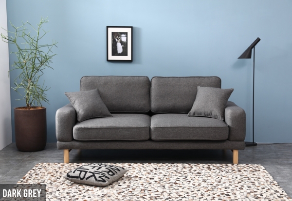 Comfy Three-Seater Sofa - Three Colours Available