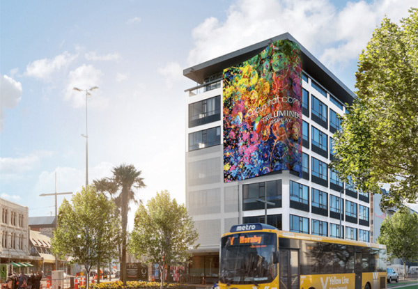 Four-Star Art Boutique Christchurch Getaway at The Muse Art Hotel for Two People incl. Late Checkout, Breakfast, Wi-Fi & Car Parking - Options for Two or Three-Night Stays with Food & Beverage Voucher for Earl Casual Fine Dining Restaurant
