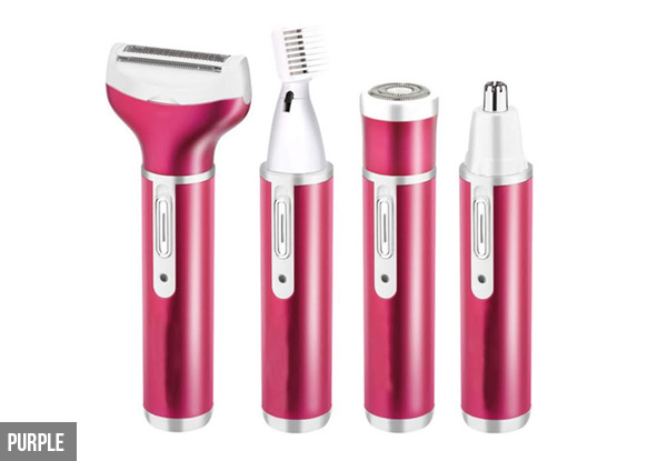 Four-in-One Women's Trimmer - Two Colours Available with Free Delivery