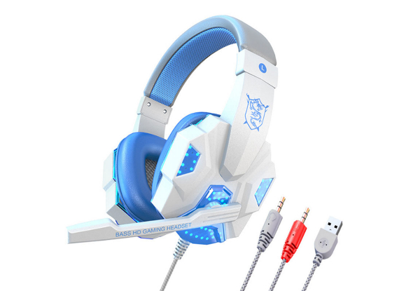 PC Gaming Headset with Microphone - Available in Three Colours & Option for Two