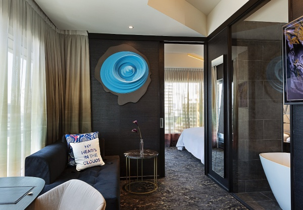Luxurious Urban Five-Star Hotel Stay for Two at SO/ Auckland incl. Complimentary Room Upgrade and $50 Hotel Credit & Drinks  - Options to Stay up to Three Nights with $150 Credit