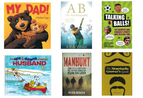 Father's Day Book Range - Six Options Available