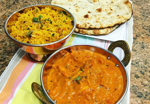 Choice of Chicken Curry Combo for Two People - Valid for Takeaway
