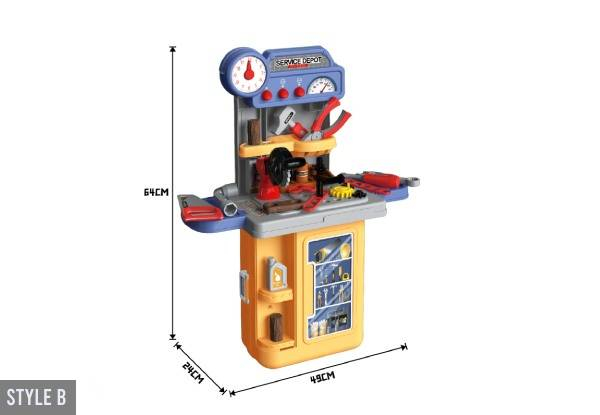 Kids Workbench Toy Set - Three Styles Available