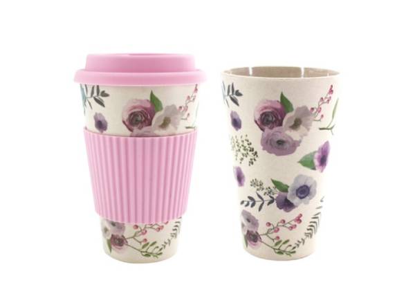 Bamboo Travel Mug - Six Colours Available with Free Delivery