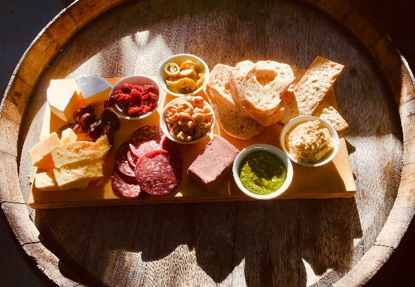 Artfully Assembled Grazing Platter & Two Naturally Crafted Tap Beers for Two People - Valid Any Sunday in July or August