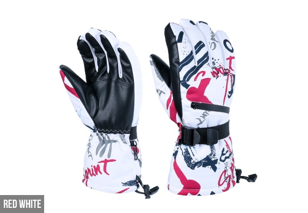 Touchscreen Ski Gloves - Four Colours & Three Sizes Available