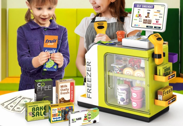 Kids Cash Register Playset