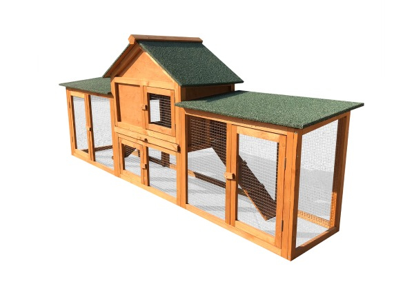 Wooden Rabbit Hutch