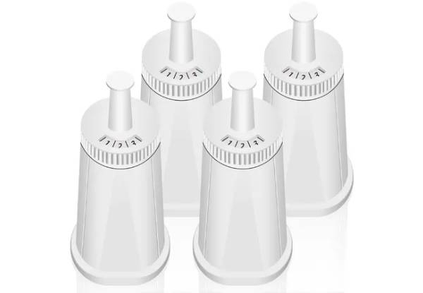 Four-Pack Replacement Water Filter Compatible with Breville