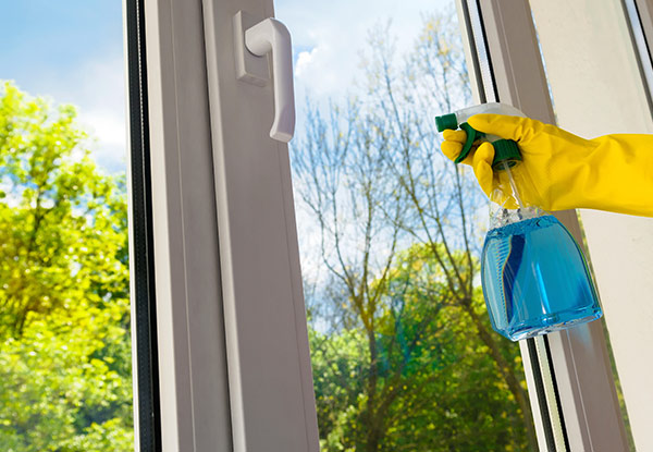 Interior & Exterior Window Clean for Three-Bedroom Home - Option for Four-Bedroom Home or Two-Story Homes