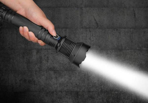 Rechargeable LED Super Bright Flashlight - Two Sizes Available