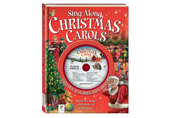 Sing-Along Christmas Carols Book & CD with Free Delivery