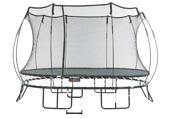 Large Oval Springfree Trampoline - Two Options Available with Free Delivery