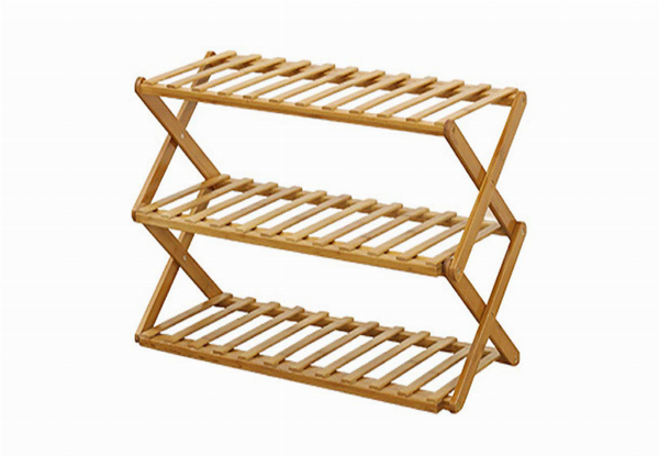 Three-Tier Foldable Rack Shelves - Options for up to a Six-Tier Rack