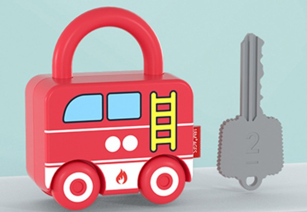 Kids Learning Lock with Key - Six Styles Available