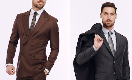 $399 for a Custom Made Suit incl. a Shirt (value up to $1,546)