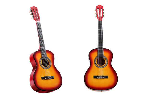 Melodic 34-Inch Kids Acoustic Guitar - Five Colours Available