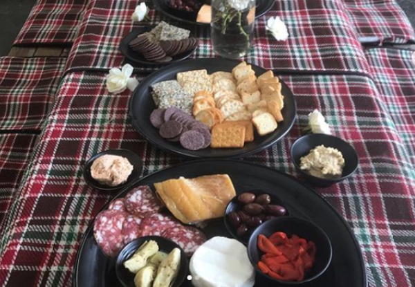 Wine Tasting & Picnic Experience for Two People, incl. Wine Tasting, $30 Voucher Towards Building Your Own Picnic & Two Glasses of Wine - Option for $40 Voucher & a Bottle of Wine at Askerne Vineyard