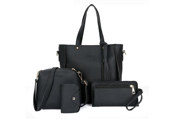 Four-Piece Women's Bag Set - Five Colours Available