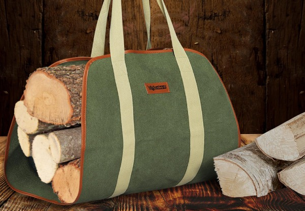 Outdoor Firewood Carrier Bag