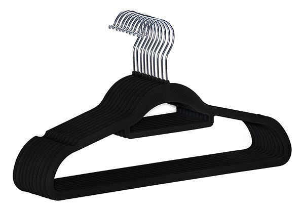 40 Anti-Slip Velvet Hangers