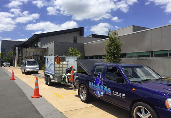 Exterior House Wash incl. Roof Treatment, Gutter Clean, Exterior Window Clean, Full Exterior Pest & Spider Spray, Moss & Mould Treatment on Your Driveway