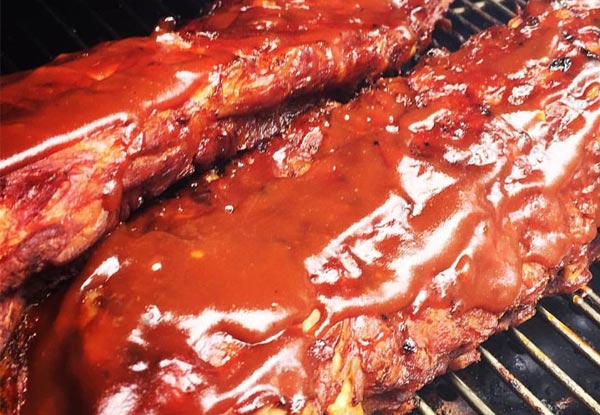 $25 for Two Al's Deli's Famous Deluxe Burgers or Two Half-Rack of Ribs & Two Craft Beers, Craft Spirits or House Wines - Kingsland Location (value up to $52)