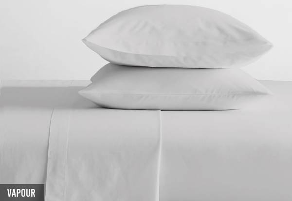 Organic Cotton 300TC Sheet Set - Available in Eight Colours & 10 Sizes