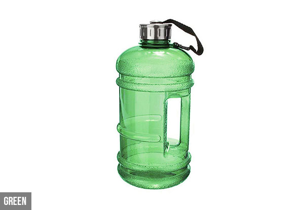 Extra Large 2.2L Drink Bottle - Six Colours Available with Free Delivery