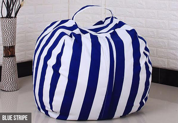 Stuffable Storage Bean Bag - Three Sizes & 10 Designs Available